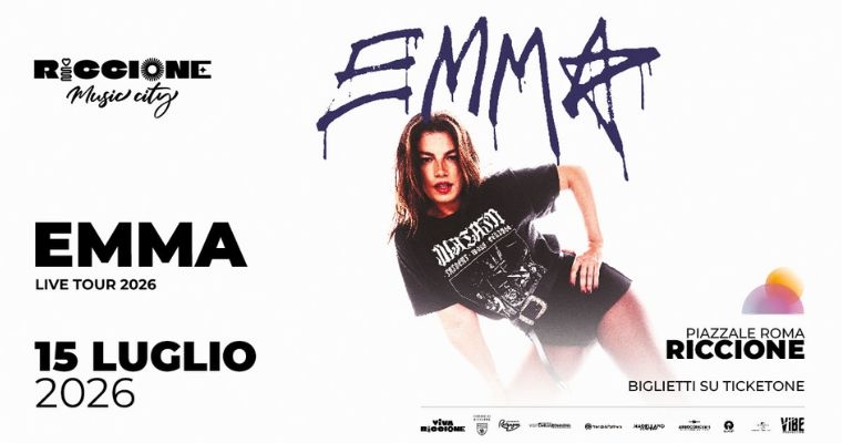 Riccione Music City | Emma live 2026